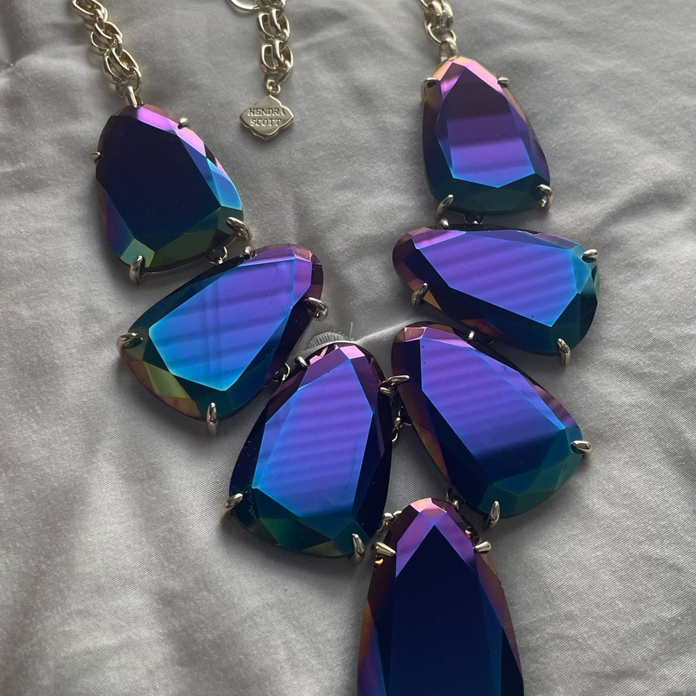 Kendra Scott Black Iridescent Harlow
